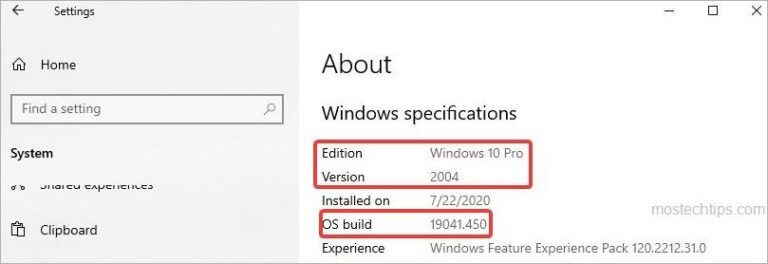 find out windows version | Mos Tech Tips