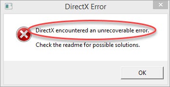 Directx Encountered An Unrecoverable Error Solved Mos Tech Tips