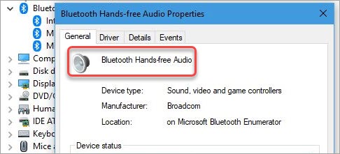 bluetooth hands free audio