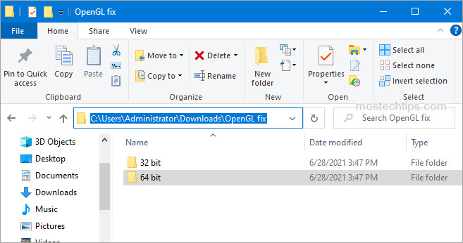 opengl download windows 10 32 bit