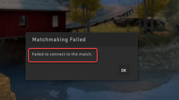 Csgo cannot connect to matchmaking servers in Shantou