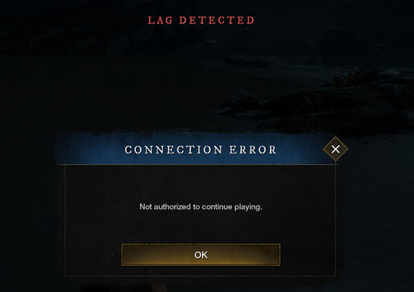 how to fix new world lag detected error