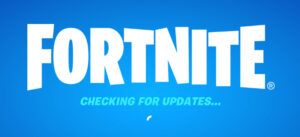 fix fortnite stuck on checking for updates