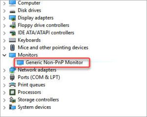 how to fix generic non-pnp monitor driver issues