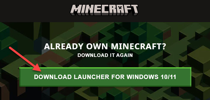 download windows 10 minecraft launcher from the official website